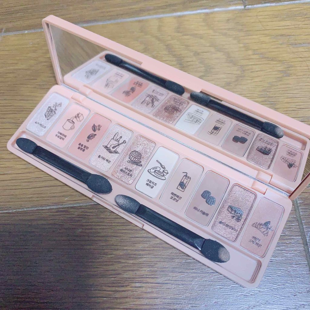 プレイカラー アイシャドウ/ETUDE/アイシャドウパレットを使ったクチコミ(2枚目)