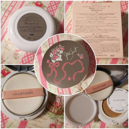 ピュアエッセンス クッションコンパクト/JILL STUART/クッションファンデーションを使ったクチコミ(1枚目)