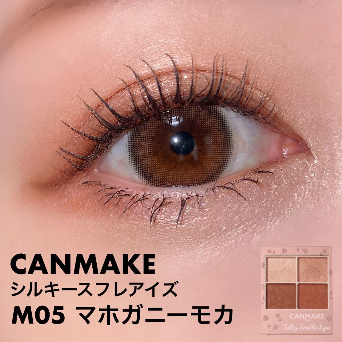 シルキースフレアイズ（マットタイプ）/キャンメイク/アイシャドウパレットを使ったクチコミ（1枚目）