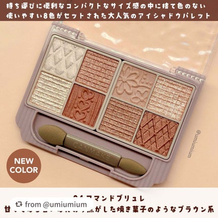 プティパレットアイズ/キャンメイク/パウダーアイシャドウを使ったクチコミ(3枚目)