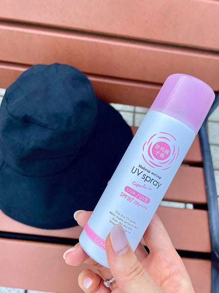 紫外線予報 メイクを守るUVスプレーM/紫外線予報/日焼け止めミスト・スプレーを使ったクチコミ(1枚目)