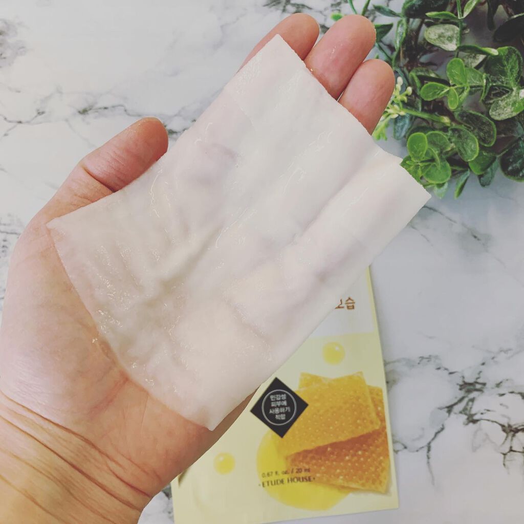 0.2エアフィットマスク MH(マヌカハニー)/ETUDE/シートマスク・パックを使ったクチコミ（3枚目）