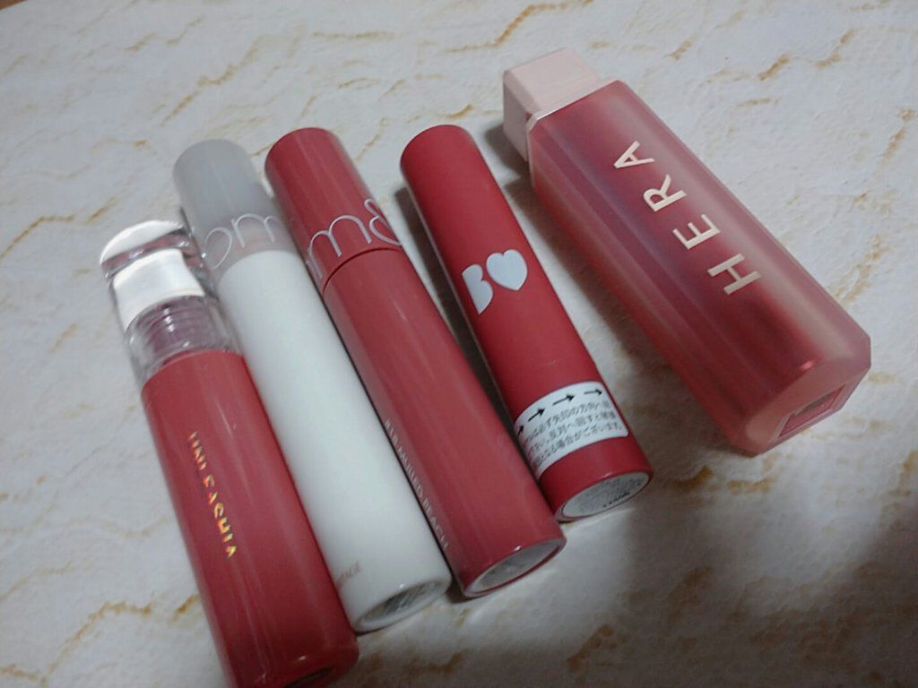 ジューシーラスティングティント/rom&nd/リップティントを使ったクチコミ（1枚目）