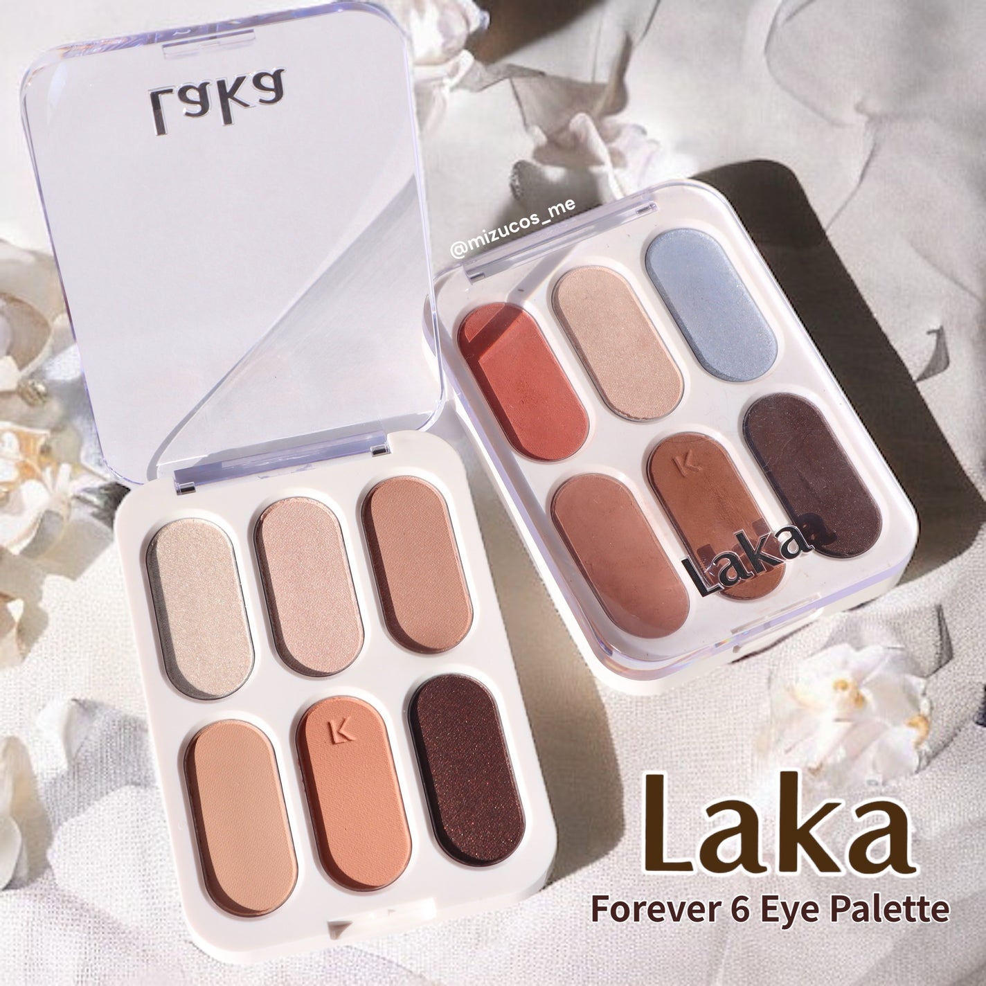 フォーエバー6アイパレット/Laka/アイシャドウパレットを使ったクチコミ(1枚目)