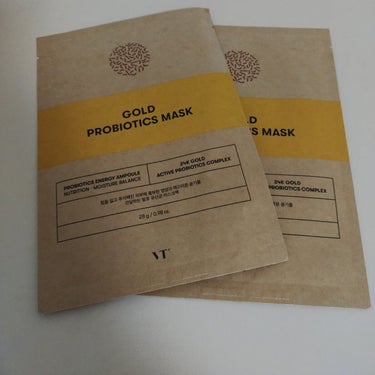 ゴールド プロバイオティクス マスク/VT/シートマスク・パックを使ったクチコミ（1枚目）