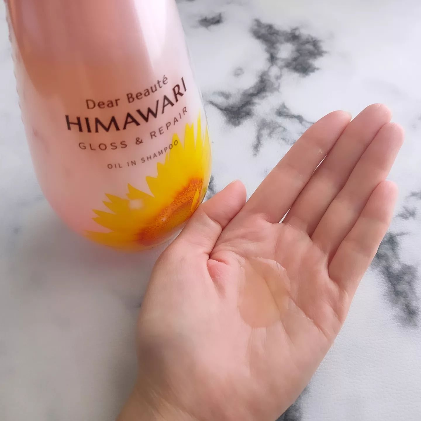 オイルインシャンプー／オイルインコンディショナー (グロス＆リペア)/ディアボーテ/市販シャンプーを使ったクチコミ（3枚目）