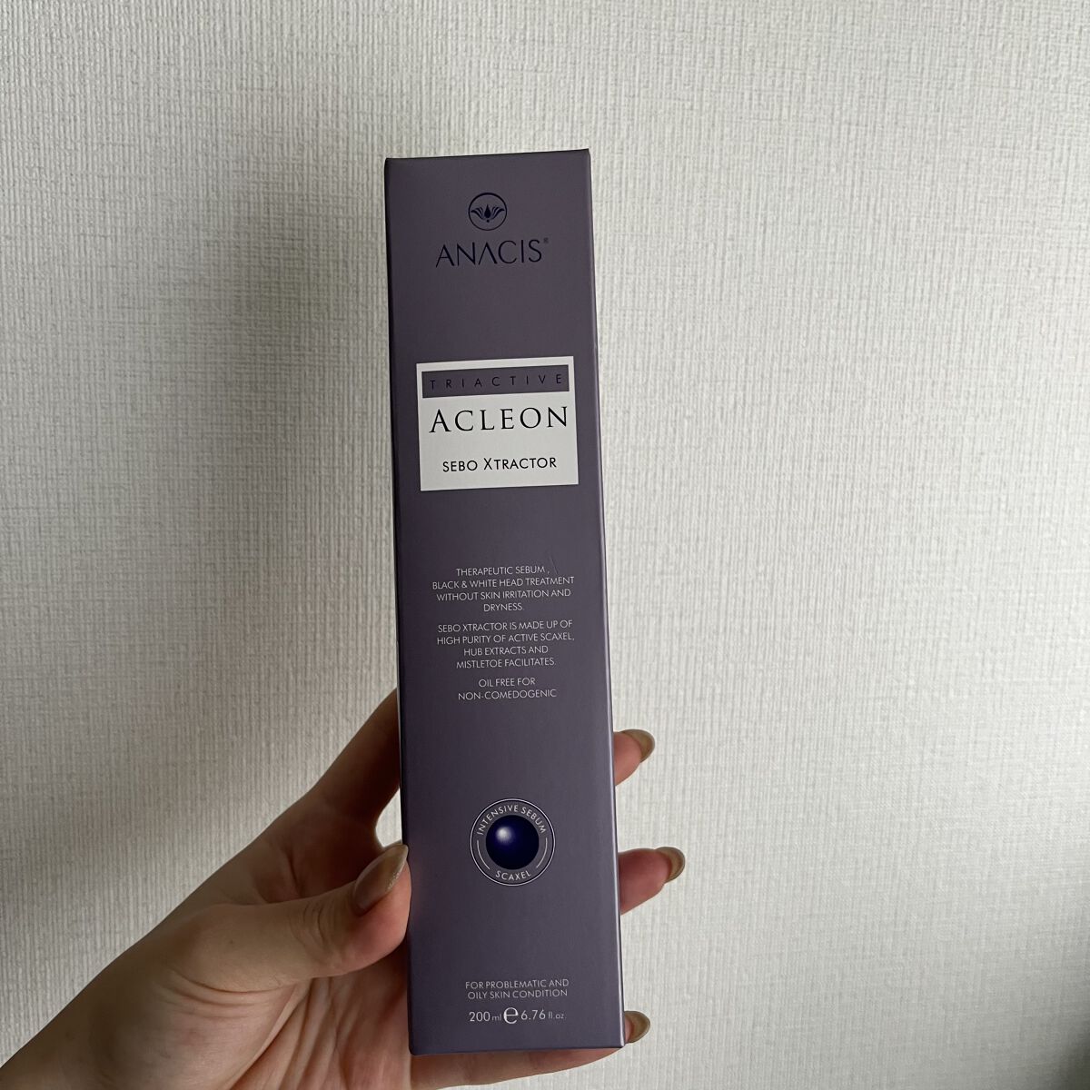 アクレオンセボエクストラクター/ANACIS/その他スキンケアを使ったクチコミ（2枚目）