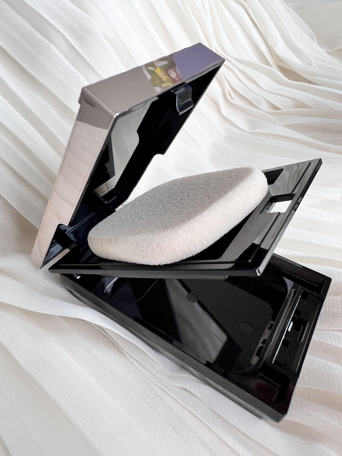 ドラマティックパウダリー EX ベビーピンクオークル00/マキアージュ/パウダーファンデーションを使ったクチコミ（2枚目）