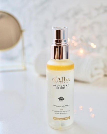 ダルバ ホワイトトリュフファーストスプレーセラム/ダルバ/ミスト状化粧水を使ったクチコミ(5枚目)