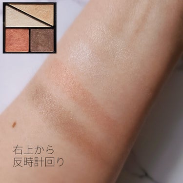 UR GLAM　VELVET EYE COLOR PALETTE/U R GLAM/パウダーアイシャドウを使ったクチコミ（2枚目）