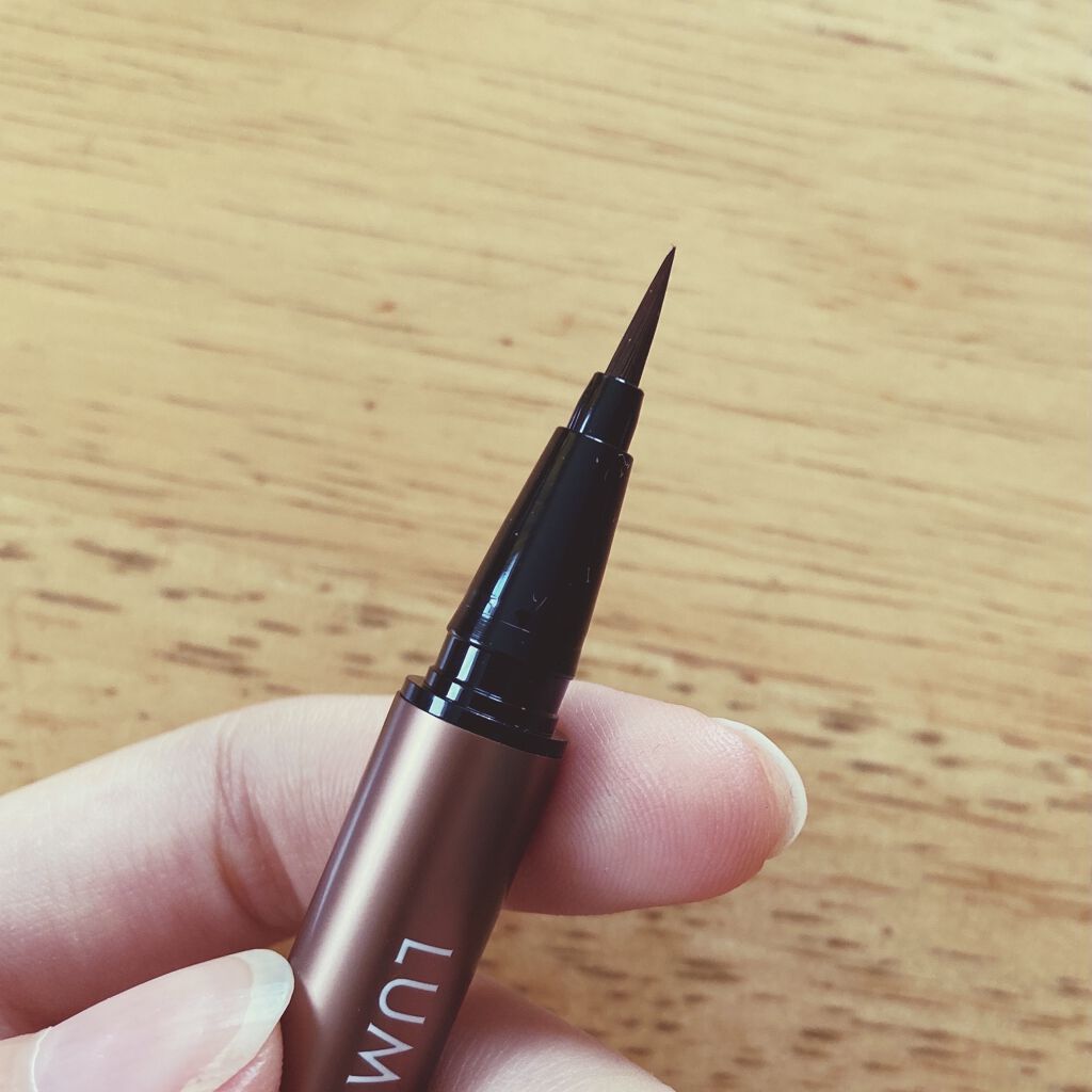 スキルレスライナー/LUMIURGLAS/リキッドアイライナーを使ったクチコミ（2枚目）