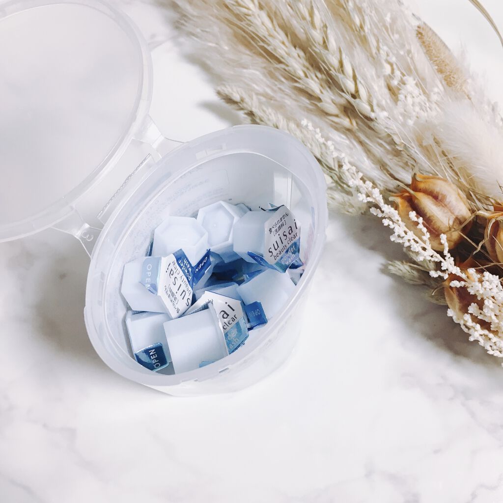 ビューティクリア シェイククレンジング/suisai/クレンジングウォーターを使ったクチコミ（2枚目）