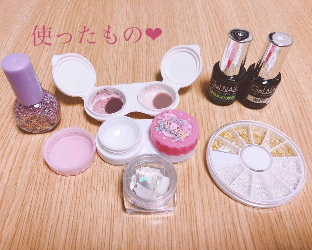 サンリオネイル/DAISO/マニキュアを使ったクチコミ（2枚目）