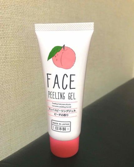 フェイスピーリングジェル ピーチの香り/DAISO/ピーリングを使ったクチコミ(1枚目)