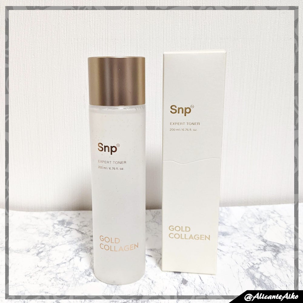 ゴールドコラーゲンエキスパートトナー/SNP/化粧水を使ったクチコミ(1枚目)