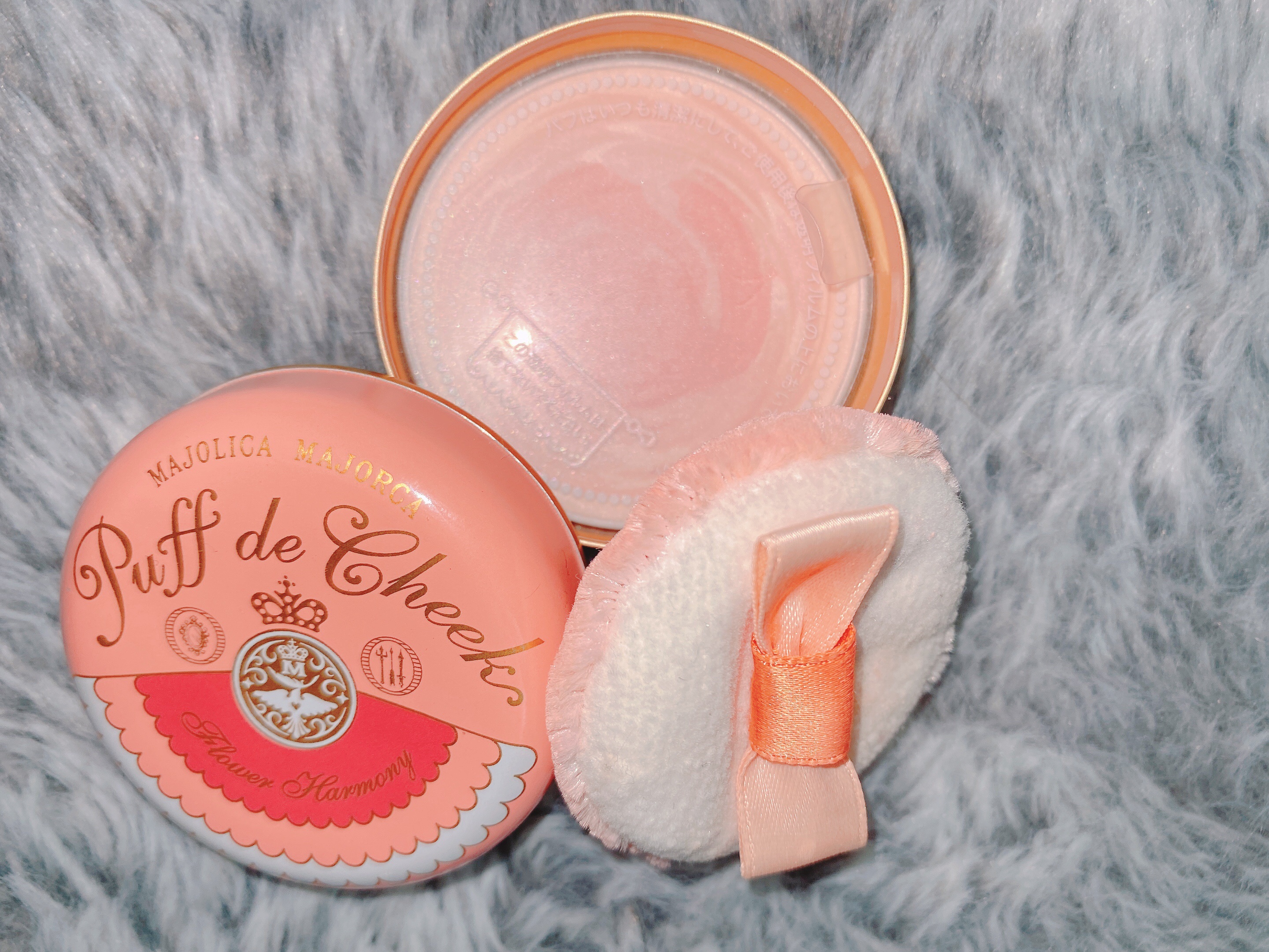 パフ・デ・チーク(フラワーハーモニー)/MAJOLICA MAJORCA/パウダーチークを使ったクチコミ（1枚目）
