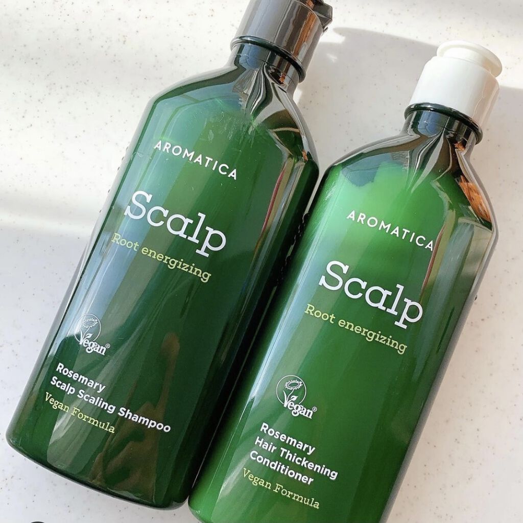 アロマティカのシャンプーとコンディショナーをお試しさせていただきました 🌱🌿🍃
 @aromatica.jp  @0.8l_japan 

あまりシャンプーにはこだわりがなかったのですが、
最近頭皮の乾燥がひどくて