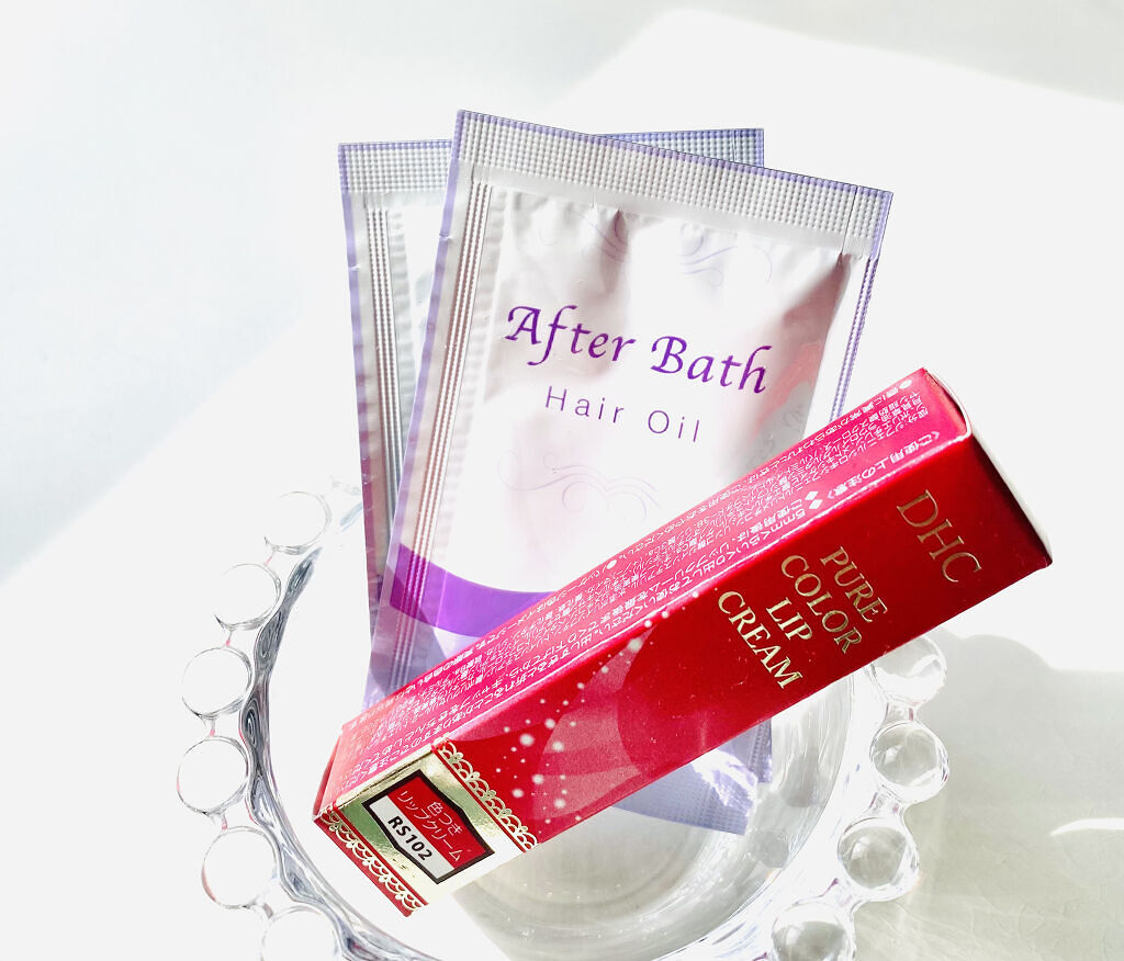 ピュアカラー リップクリーム RS102/DHC/リップクリームを使ったクチコミ（1枚目）