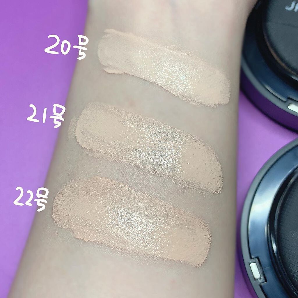 ジャビンドゥソウル ウインクファンデーションパクト/Javin De Seoul/クッションファンデーションを使ったクチコミ(3枚目)