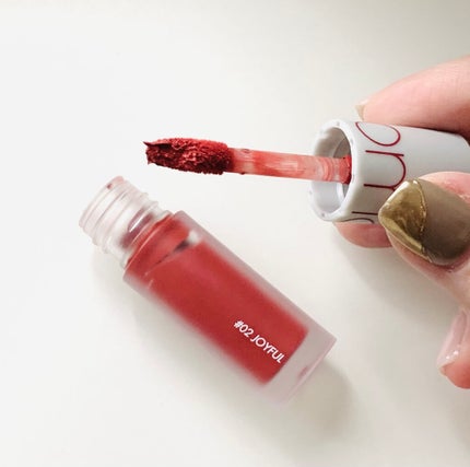 ゼロベルベットティント/rom&nd/リップティントを使ったクチコミ(3枚目)