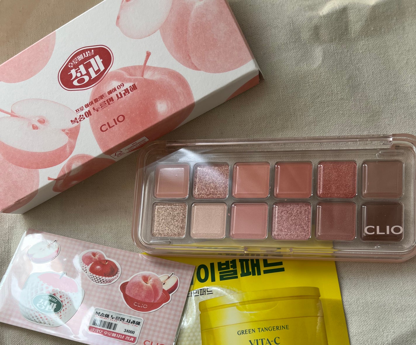 プロ アイ パレット エアー/CLIO/アイシャドウパレットを使ったクチコミ(1枚目)