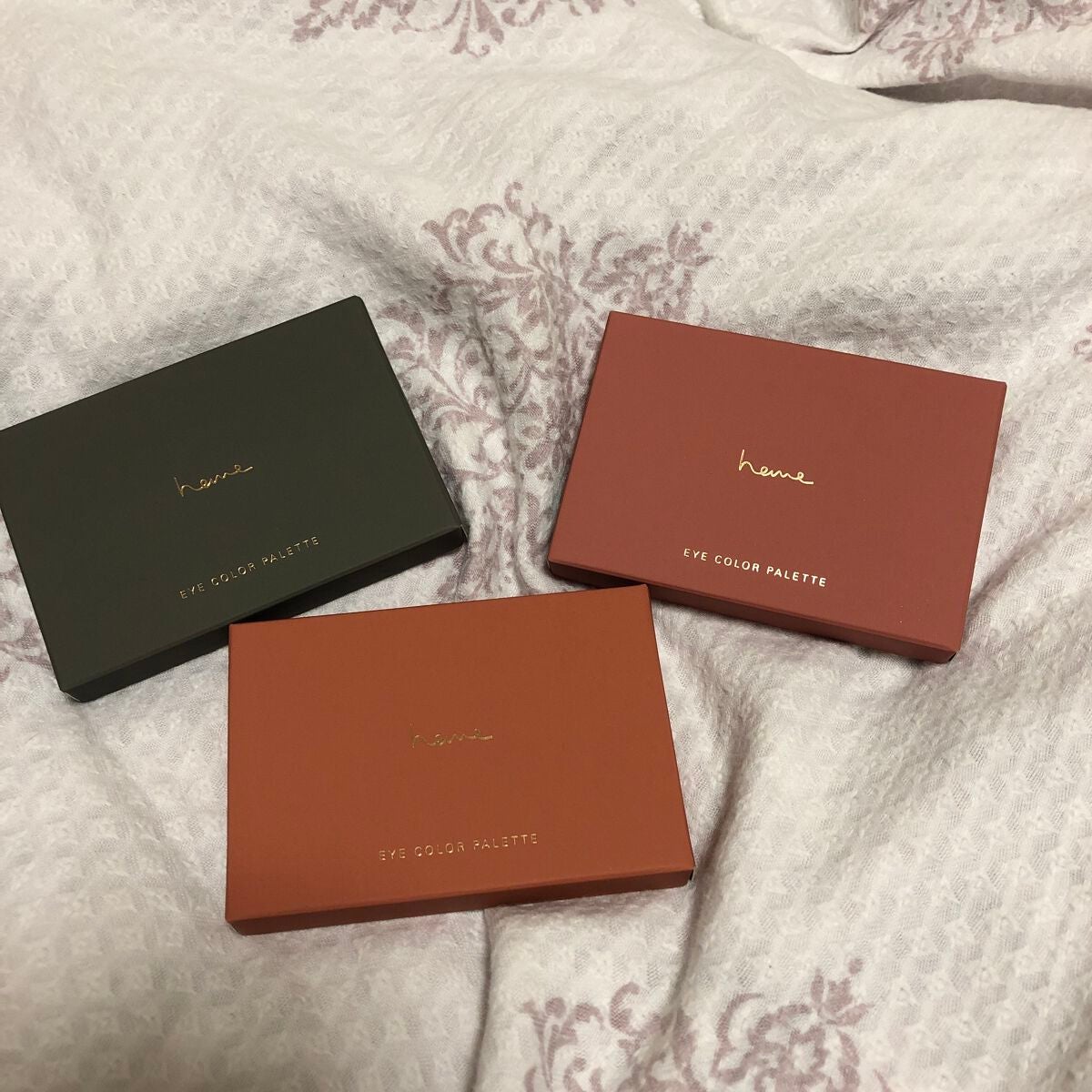 アイカラーパレット/heme/アイシャドウパレットを使ったクチコミ(1枚目)