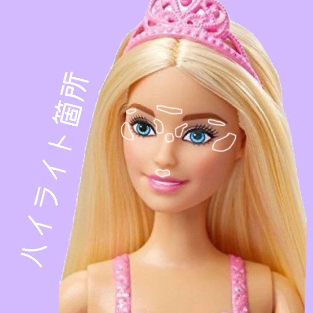 ハイライトパウダー/WHOMEE/パウダーハイライトを使ったクチコミ(2枚目)