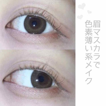 カラーリングアイブロウ/ヘビーローテーション/眉マスカラを使ったクチコミ(1枚目)