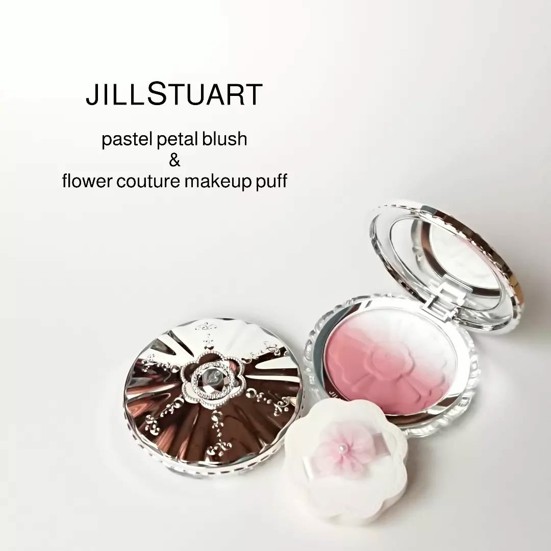 ジルスチュアート　パステルペタル ブラッシュ/JILL STUART/パウダーチークを使ったクチコミ（1枚目）