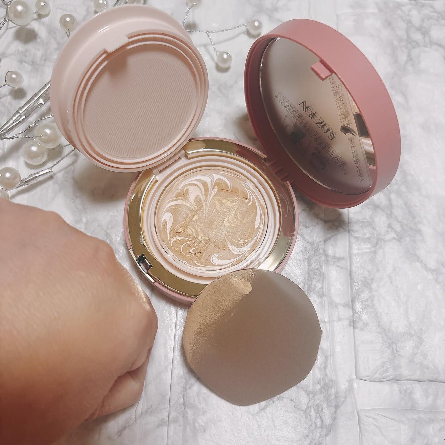 ヴェールヌーディ エッセンスパクトグロウ/AGE20’s/クリーム・エマルジョンファンデーションを使ったクチコミ(3枚目)