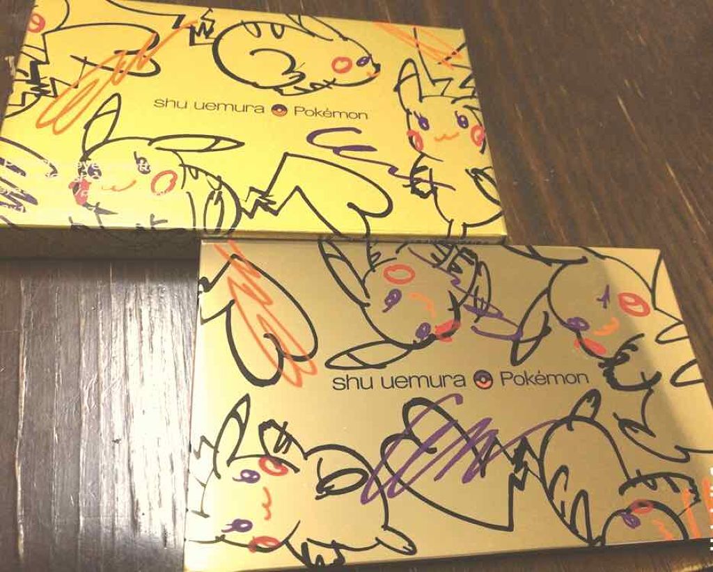 ピカシュウ アイ パレット‐サンダーショック/shu uemura/アイシャドウパレットを使ったクチコミ（1枚目）