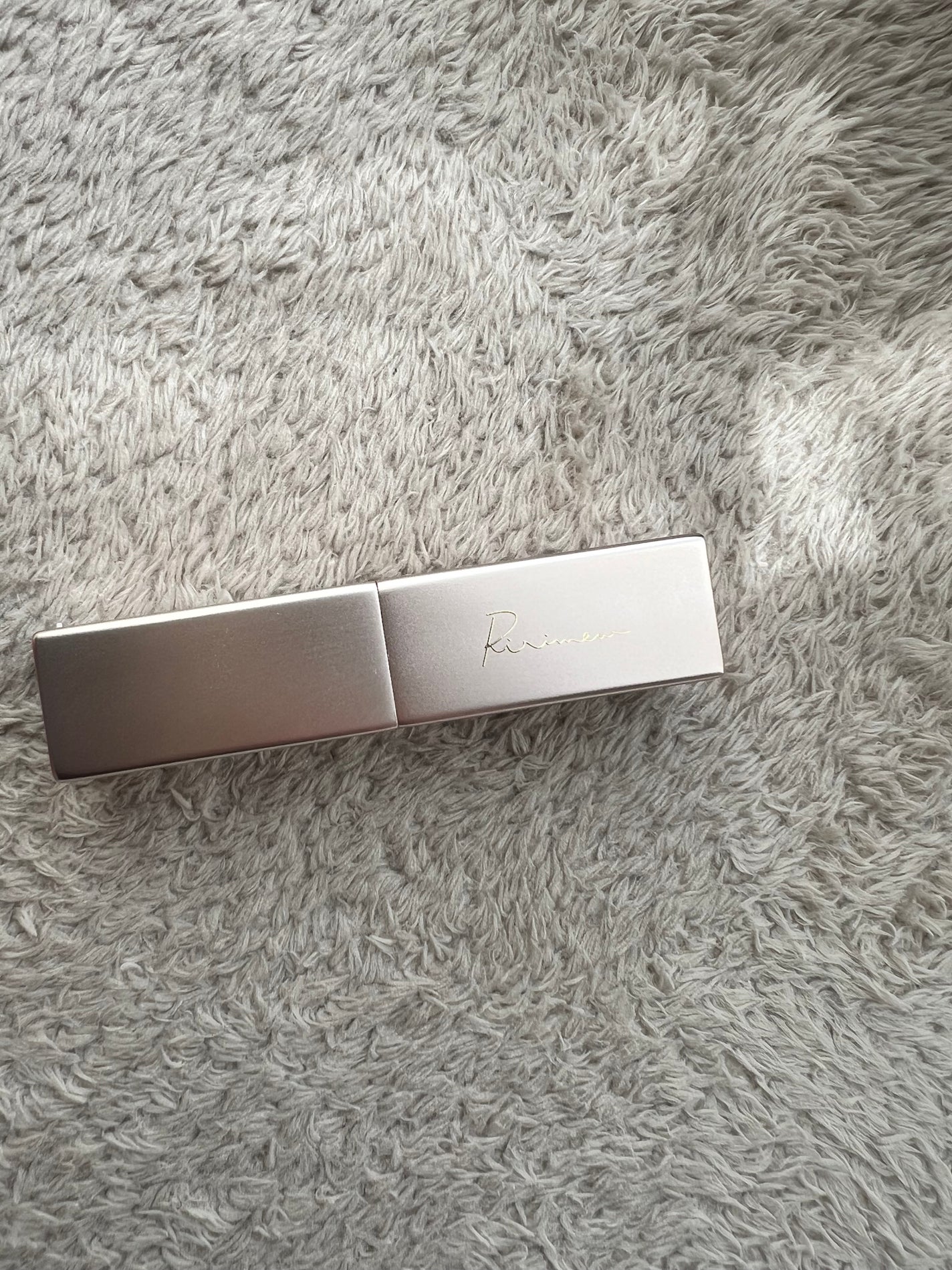 リリミュウ バタールージュ/Ririmew/口紅を使ったクチコミ(3枚目)