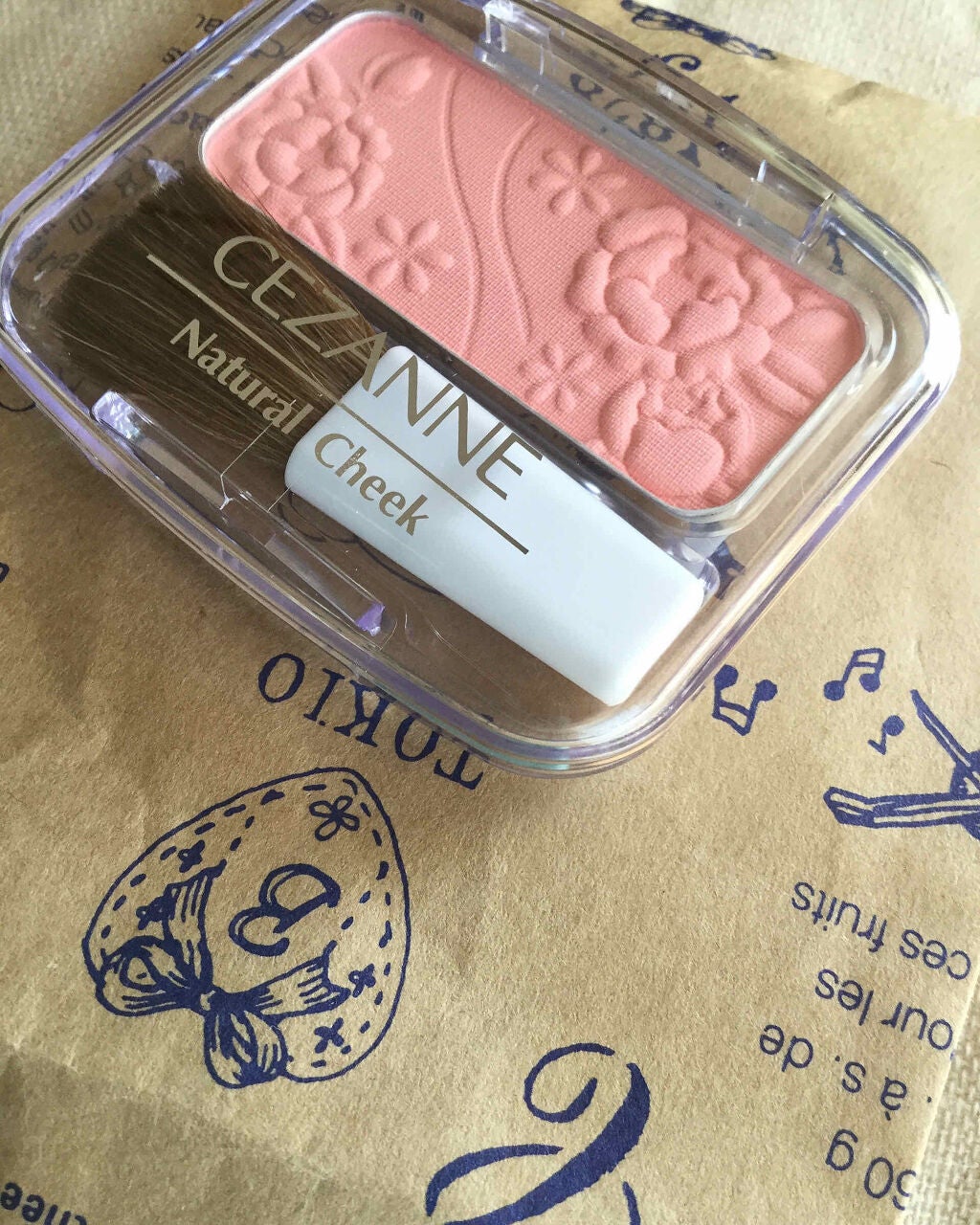 ナチュラル チークN/CEZANNE/パウダーチークを使ったクチコミ(1枚目)