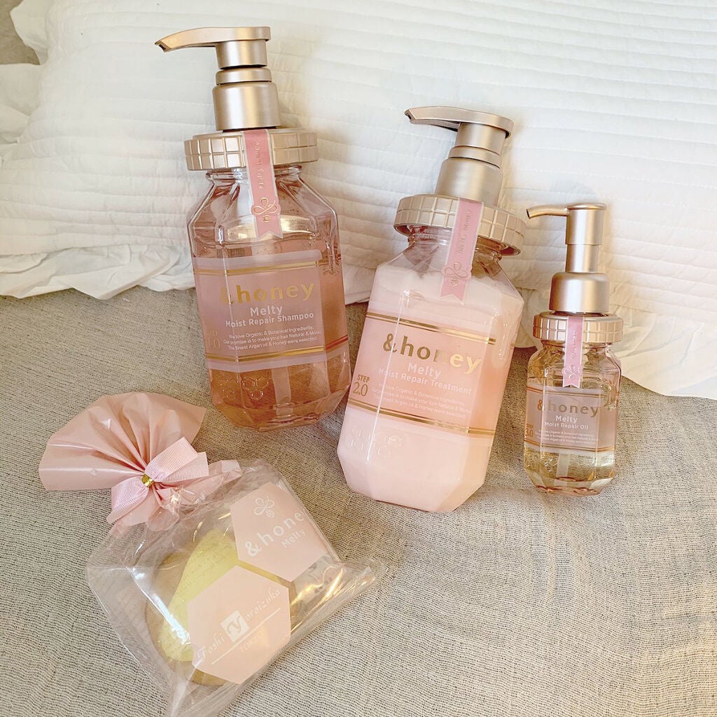 モイストシャイン ヘアオイル3.0/&honey/ヘアオイルを使ったクチコミ(1枚目)