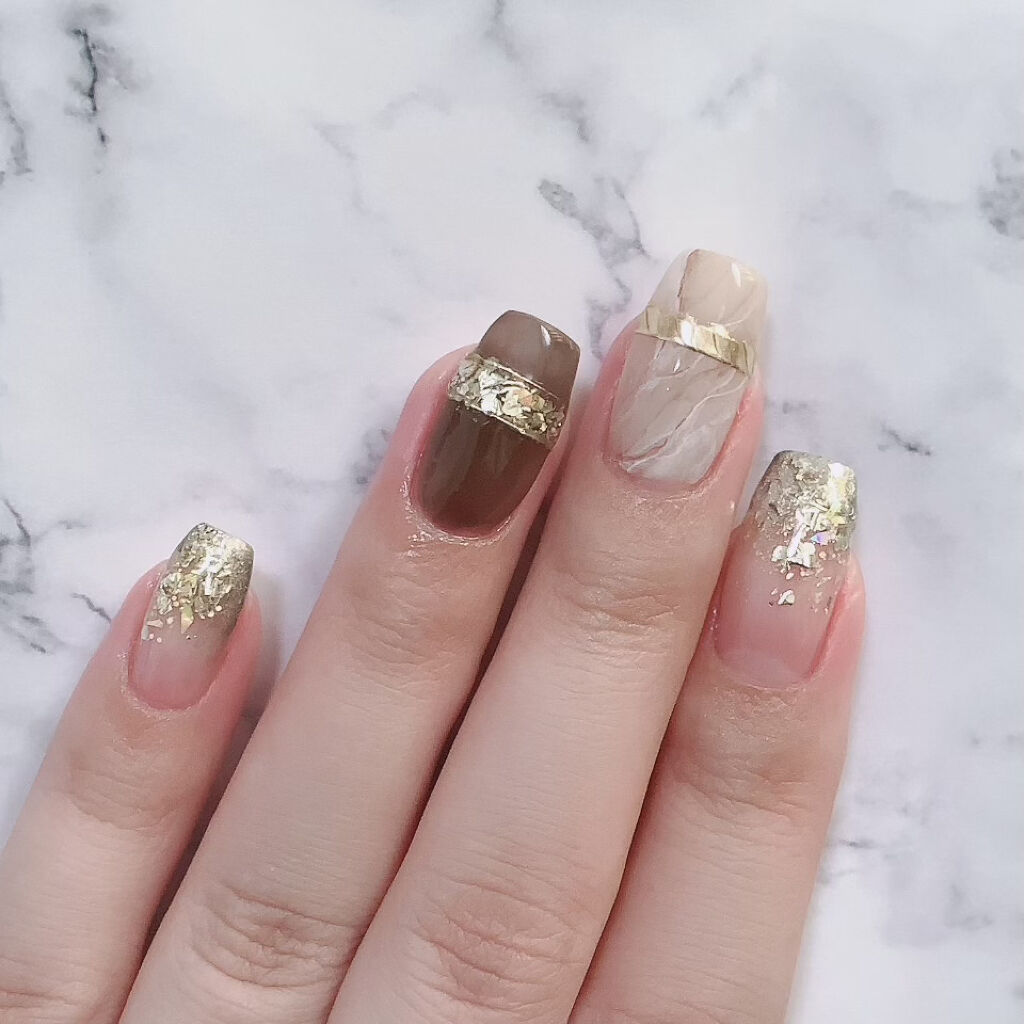 プリジェルミューズ S336 アンニュイトープ/プリジェル/ジェルネイルを使ったクチコミ（2枚目）