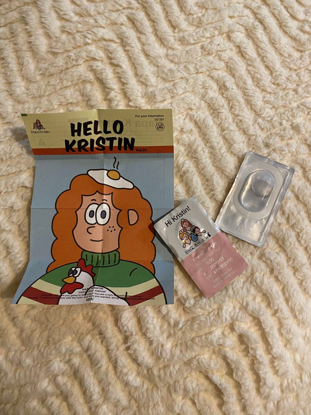 Peaceful Kristen/Hapa kristin/カラーコンタクトレンズを使ったクチコミ(2枚目)