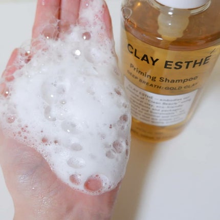 プライミングシャンプー/フォーティファイングヘアマスク ゴールドクレイ シャンプー詰替 800ml/クレイエステ/サロンシャンプーの画像