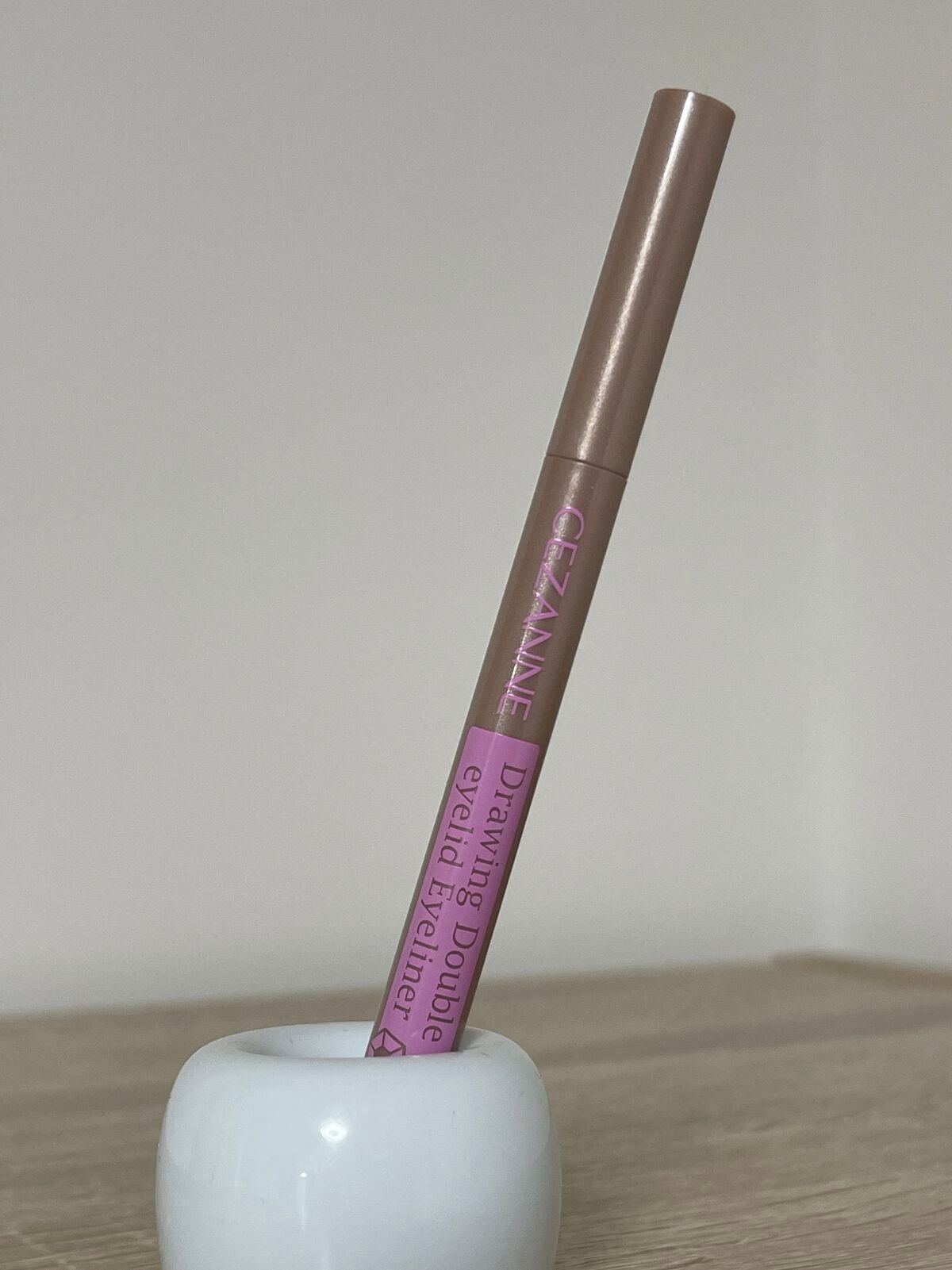 描くふたえアイライナー/CEZANNE/リキッドアイライナーを使ったクチコミ(1枚目)