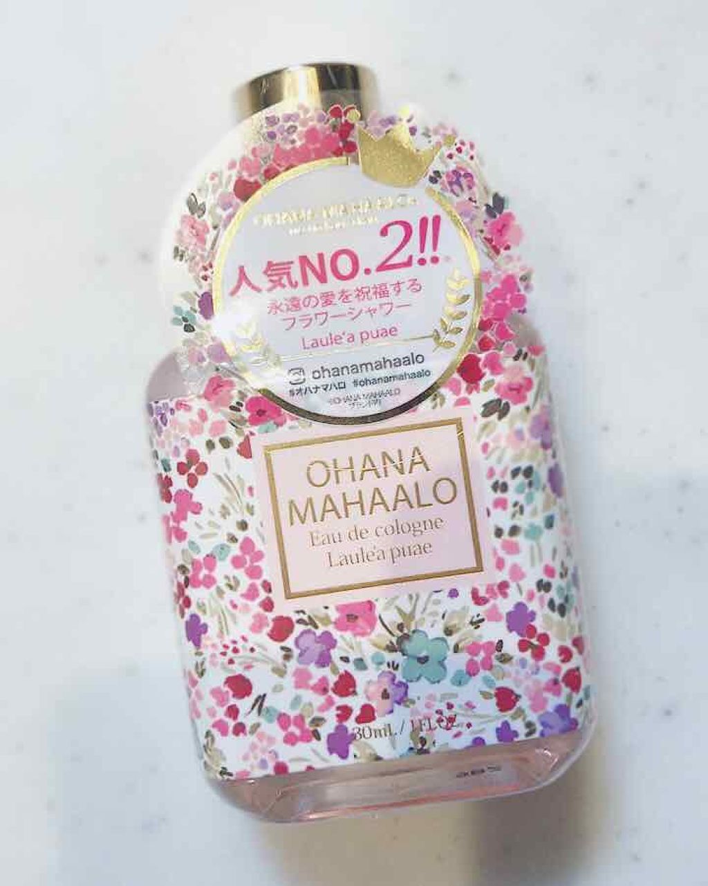 オハナ・マハロ オーデコロン <ラウレア ピュア>/OHANA MAHAALO/香水(レディース)を使ったクチコミ（1枚目）