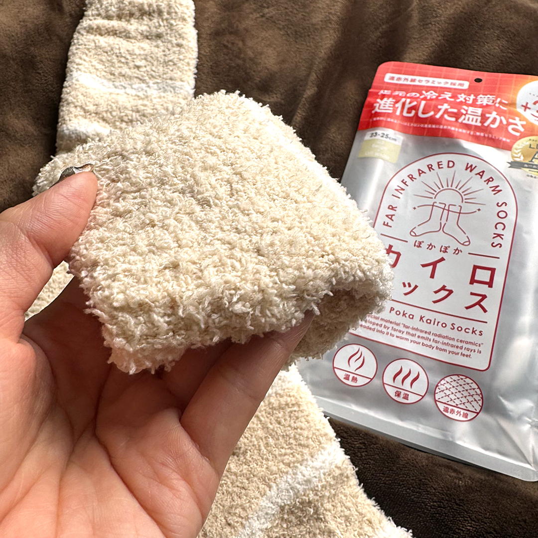 ぽかぽかカイロソックス/カイロソックス/暖かい靴下を使ったクチコミ（3枚目）