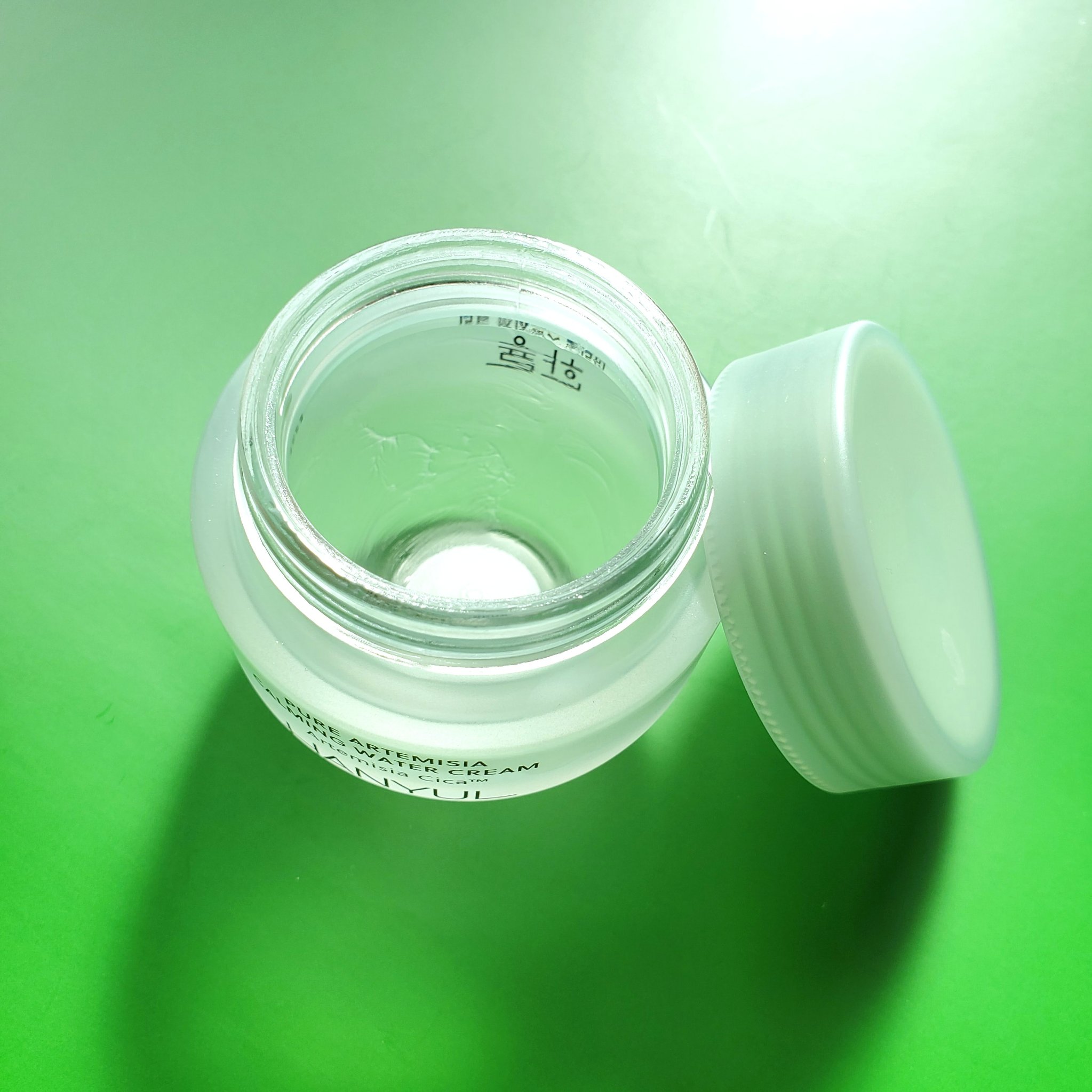 ピュアアルテミシア カーミングウォータークリーム/HANYUL(ハンユル)/フェイスクリームを使ったクチコミ（2枚目）