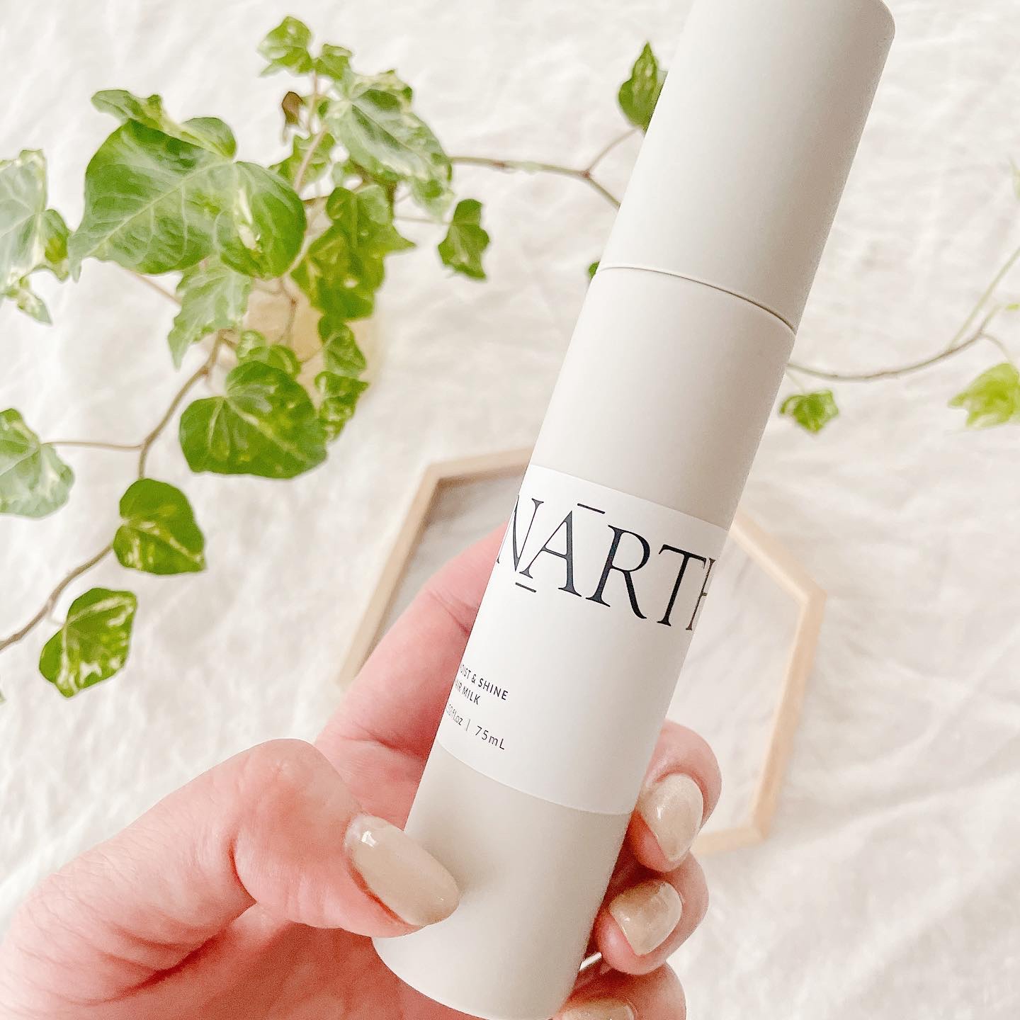 モイスト&シャイン　ヘアミルク/NARTH/ヘアミルクを使ったクチコミ（2枚目）