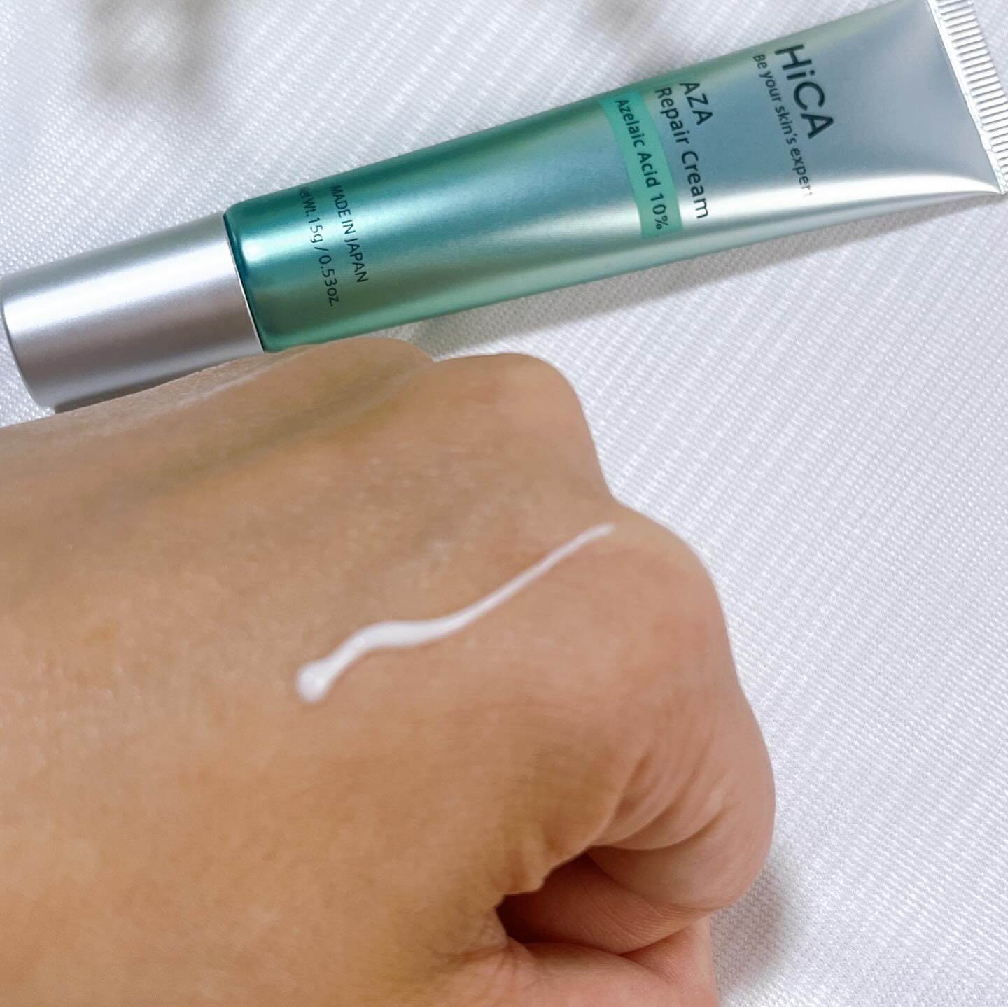 HiCA　AZAリペアクリーム アゼライン酸10%/HiCA/フェイスクリームを使ったクチコミ（3枚目）