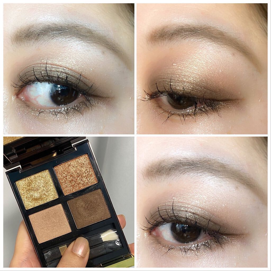 アイ カラー クォード/TOM FORD BEAUTY/アイシャドウパレットを使ったクチコミ(2枚目)
