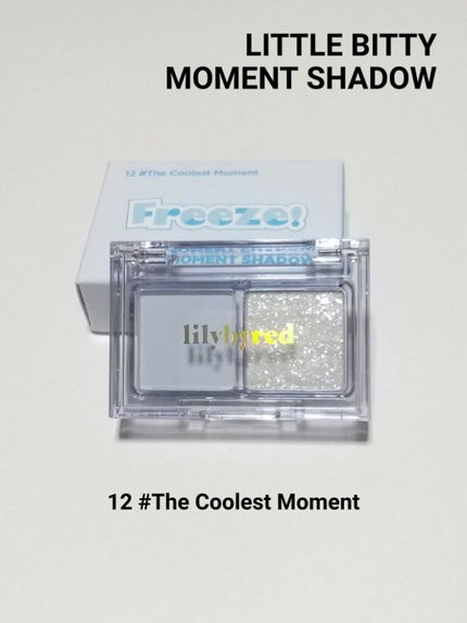 Little Bitty Moment Shadow/lilybyred/アイシャドウパレットを使ったクチコミ(1枚目)