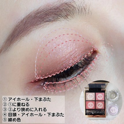 シグニチャー カラー アイズ/SUQQU/アイシャドウパレットを使ったクチコミ(3枚目)