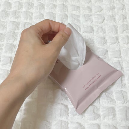 ふきとりシート/Femilute/デリケートゾーンケアを使ったクチコミ(5枚目)