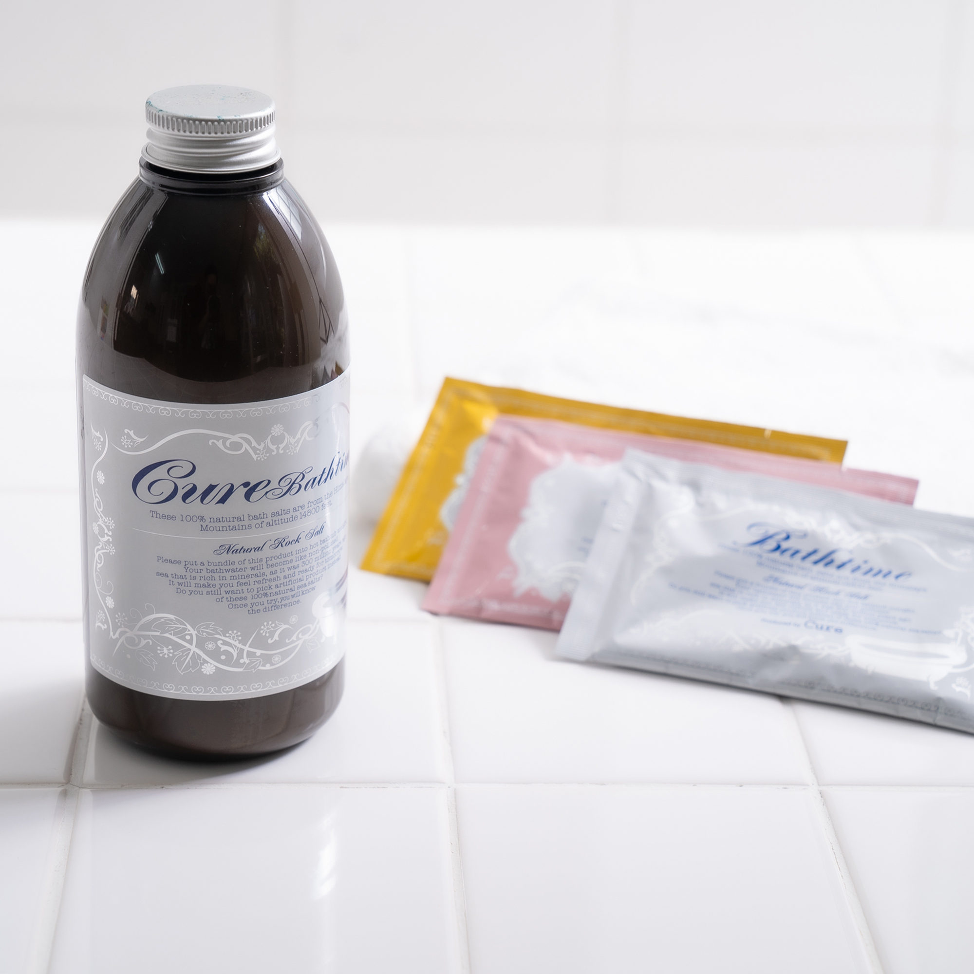 Cureバスタイム  フレッシュオレンジの香り/Cure/無機塩系入浴剤を使ったクチコミ（1枚目）