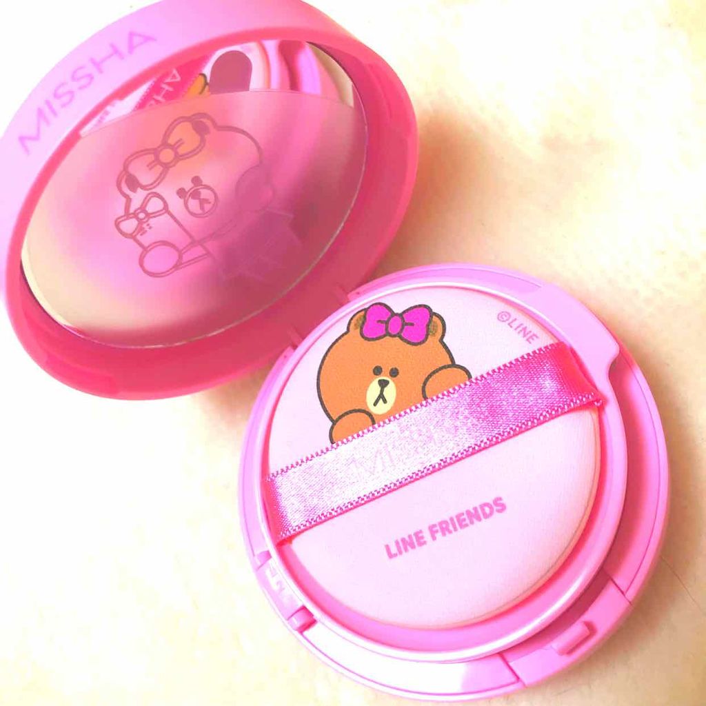 M クッション ファンデーション(モイスチャー)/MISSHA/クッションファンデーションを使ったクチコミ(2枚目)