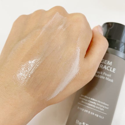 ジェムミラクル ブラックパール O2バブルマスク/the SAEM/洗い流すパック・マスクを使ったクチコミ(4枚目)